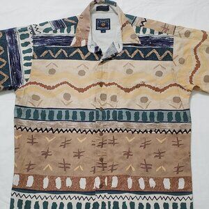 Chaps Ralph Lauren Tribal Button Down 🔥